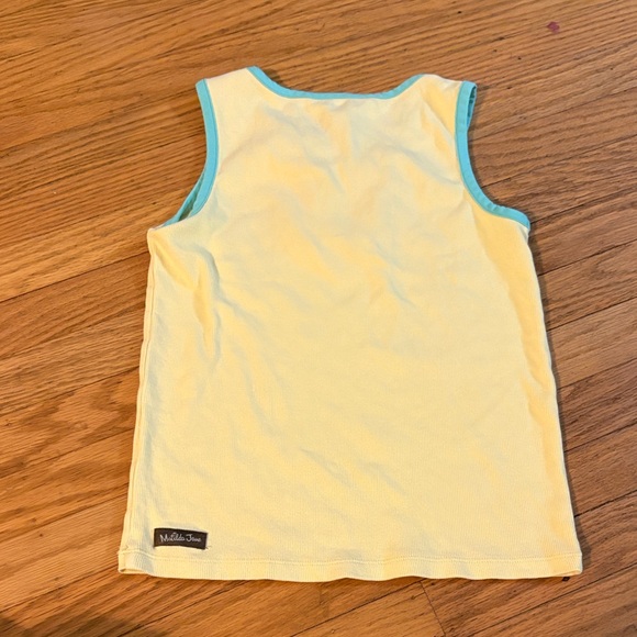 Matilda Jane Yellow Tank Top with Floral Accent - Picture 2 of 6